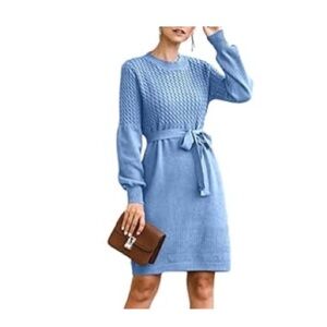 Light blue sweater dress from Amazon. XL great condition, worn once.